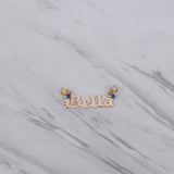 Birthstone Name Plate - Old English