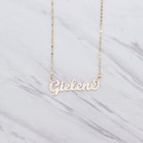 Birthstone Name Plate - Script
