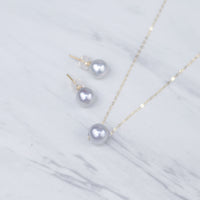 Silver South Sea Pearl Set