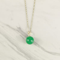 Ball Jade Necklace