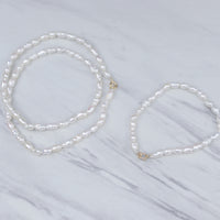 Rice Pearl Baby Bracelet