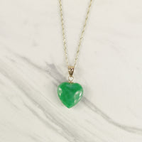 Heart Jade Necklace