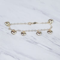 Heart Charm Baby Bracelet