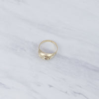 Diamond Cut Dome Ring