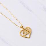 Heart Name Plate