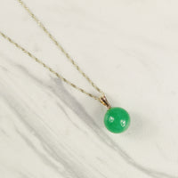 Ball Jade Necklace