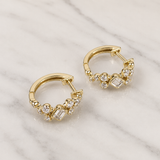 Diamond Mosaic Earrings