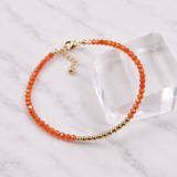 Natural Gemstone Bead Bracelet