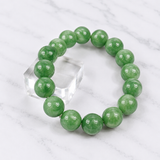 Green Jade Bead Bracelet
