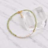 Natural Gemstone Bead Bracelet
