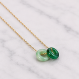 Mini Jade Bead Necklace