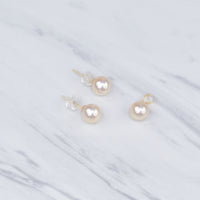 Cream Rose South Sea Pearl Set