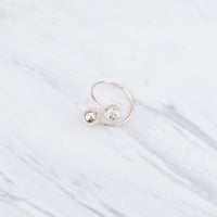 Ball Spiral Ring