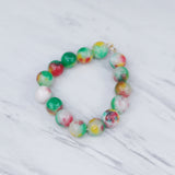 10 mm Multi Color Jade Baby Bracelet