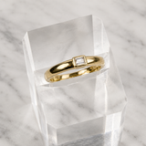 East West Baguette Diamond Ring