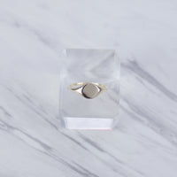 Classic Round Signet Ring