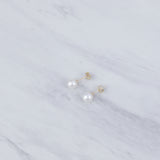 Simple Pearl Stud Earrings