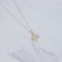 Tri Clover Lucky Necklace