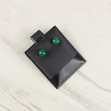 Jade Ball Earrings