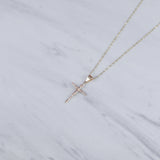 Slim Crucifix Necklace