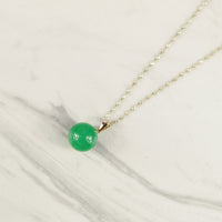 Ball Jade Necklace