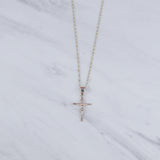 Slim Crucifix Necklace