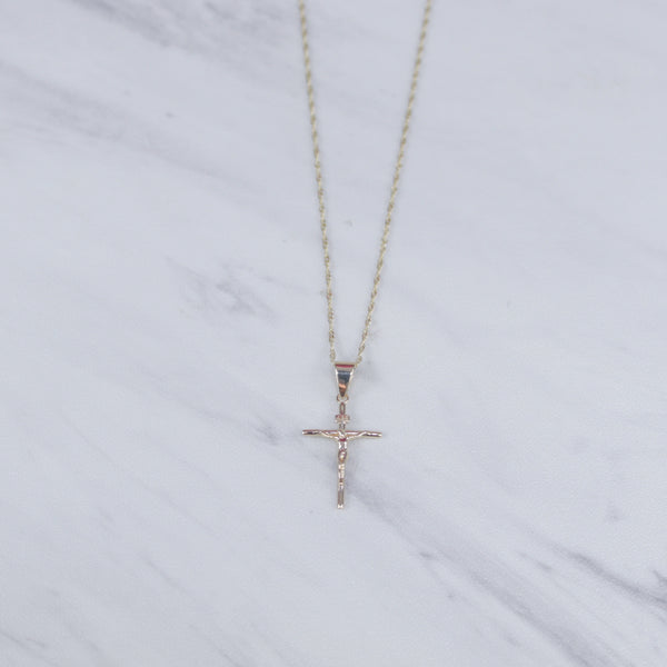 Slim Crucifix Necklace