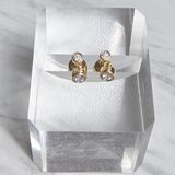 Mini Diamond Drop Earrings