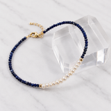 Natural Gemstone Bead Bracelet