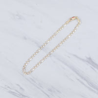 Diamond Cut Figaro Bracelet