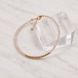 Natural Gemstone Bead Bracelet