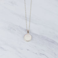 Circle Medallion Necklace