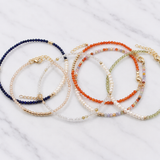 Natural Gemstone Bead Bracelet