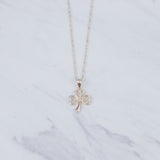 Tri Clover Lucky Necklace