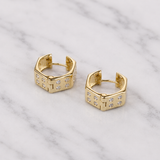 Diamond Dice Earrings