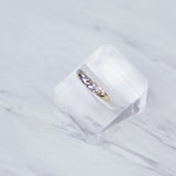 Two Tone Croissant Ring