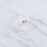 Tri Gem Ring