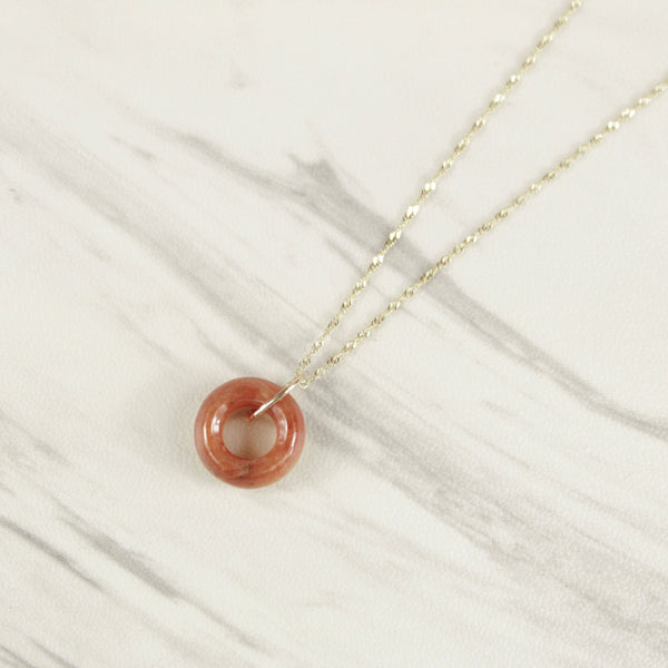 Red Jasper Stone Necklace