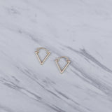 Triangle Hoop Earrings