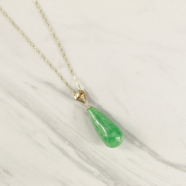 Eggplant Jade Necklace