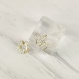 Tri Falling Star Earrings
