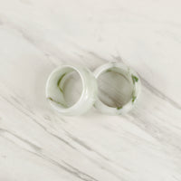 Chunky Jade Ring - Naturale Green