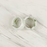 Chunky Jade Ring - Naturale Green