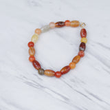 Red Orange Jade Baby Bracelet