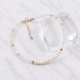 Natural Gemstone Bead Bracelet