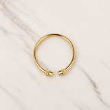 Princess Cut Bezel Diamond Ring