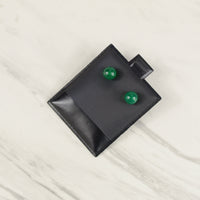 Jade Ball Earrings