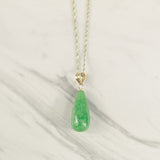 Eggplant Jade Necklace