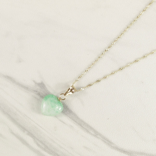 Heart Jade Necklace