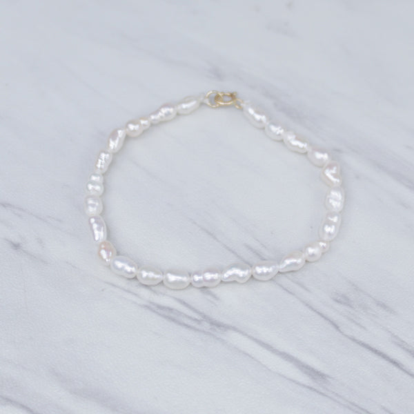 Rice Pearl Baby Bracelet